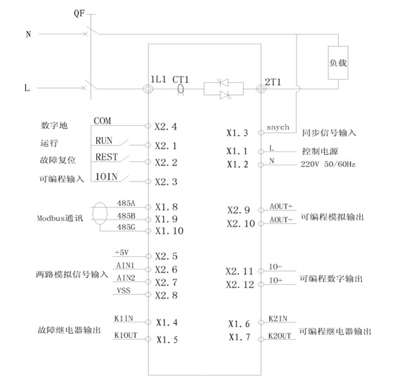 電力調整（功率控制器）應用于恒阻負載（泛指冷熱阻抗變化小的負載）(圖1)